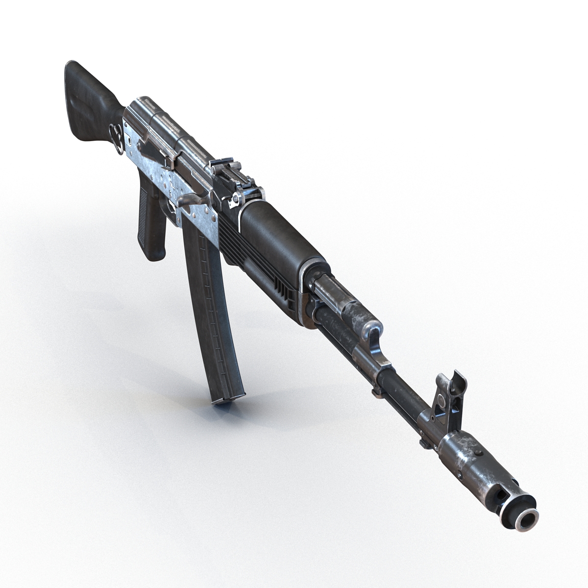 3D model Assault Rifle AK 74M