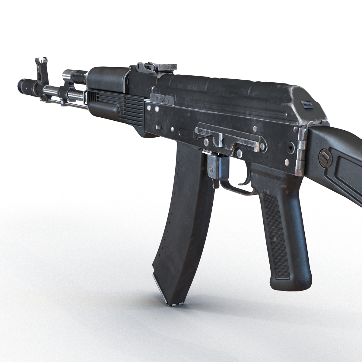 3D model Assault Rifle AK 74M