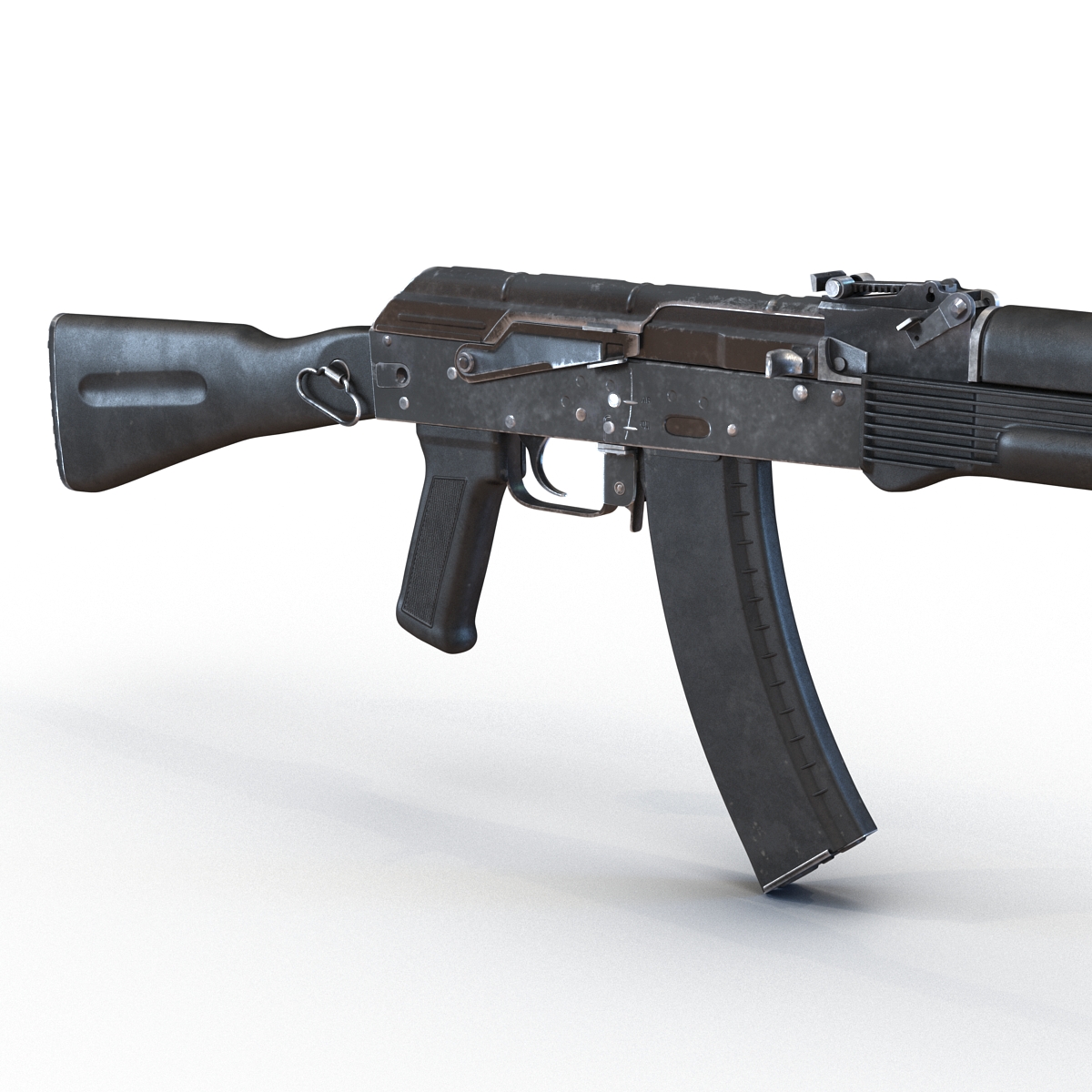 3D model Assault Rifle AK 74M