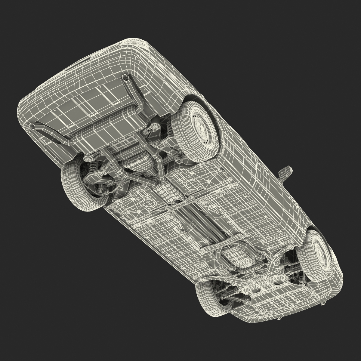 3D model Generic Police Car 2