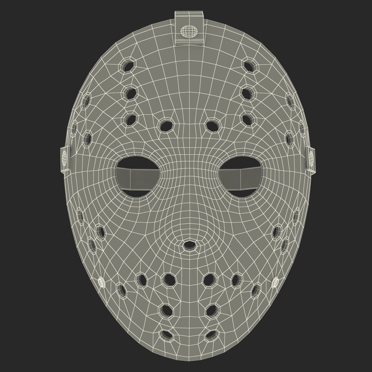 3D Hockey Mask 5 model