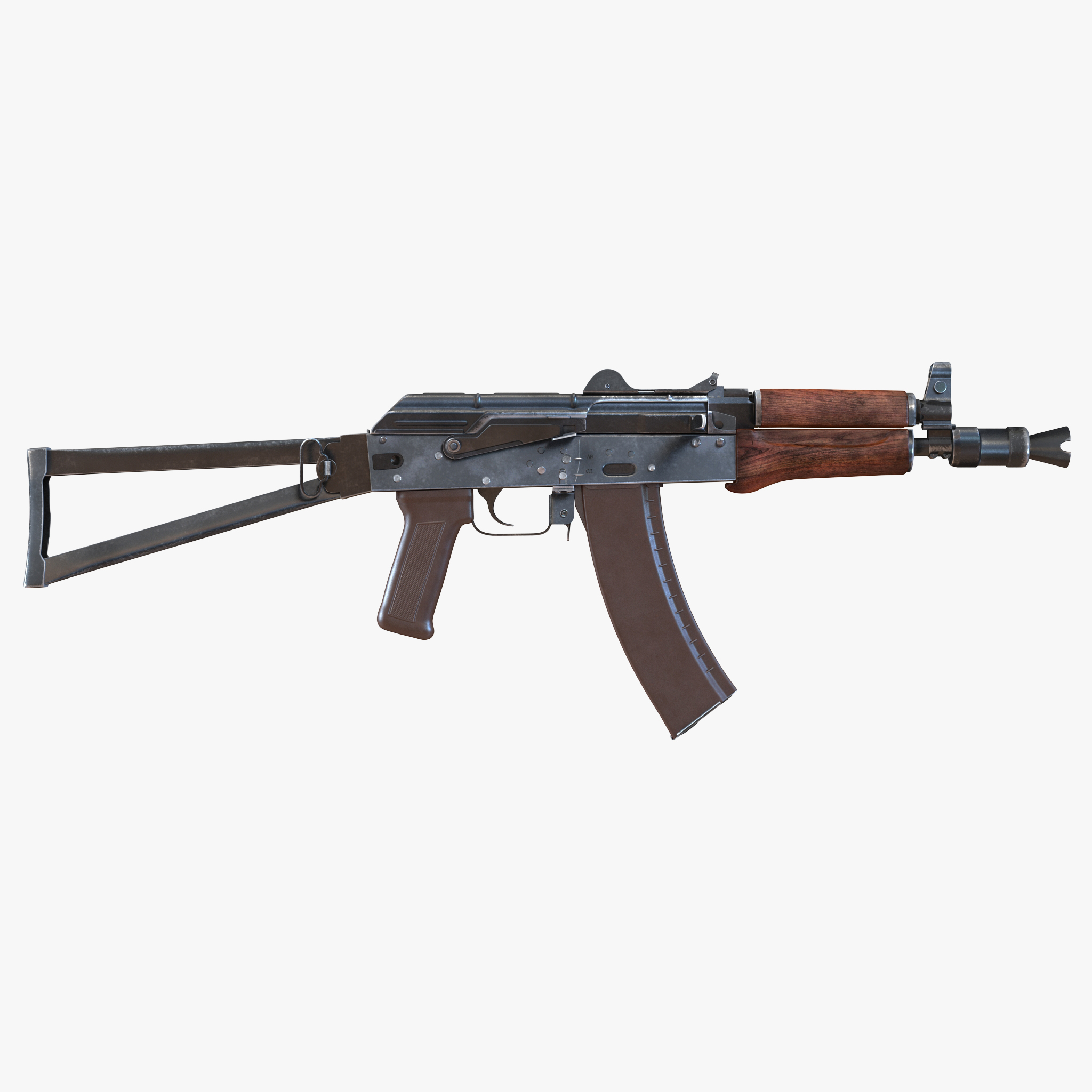 3D Assault Rifle AKS 74U