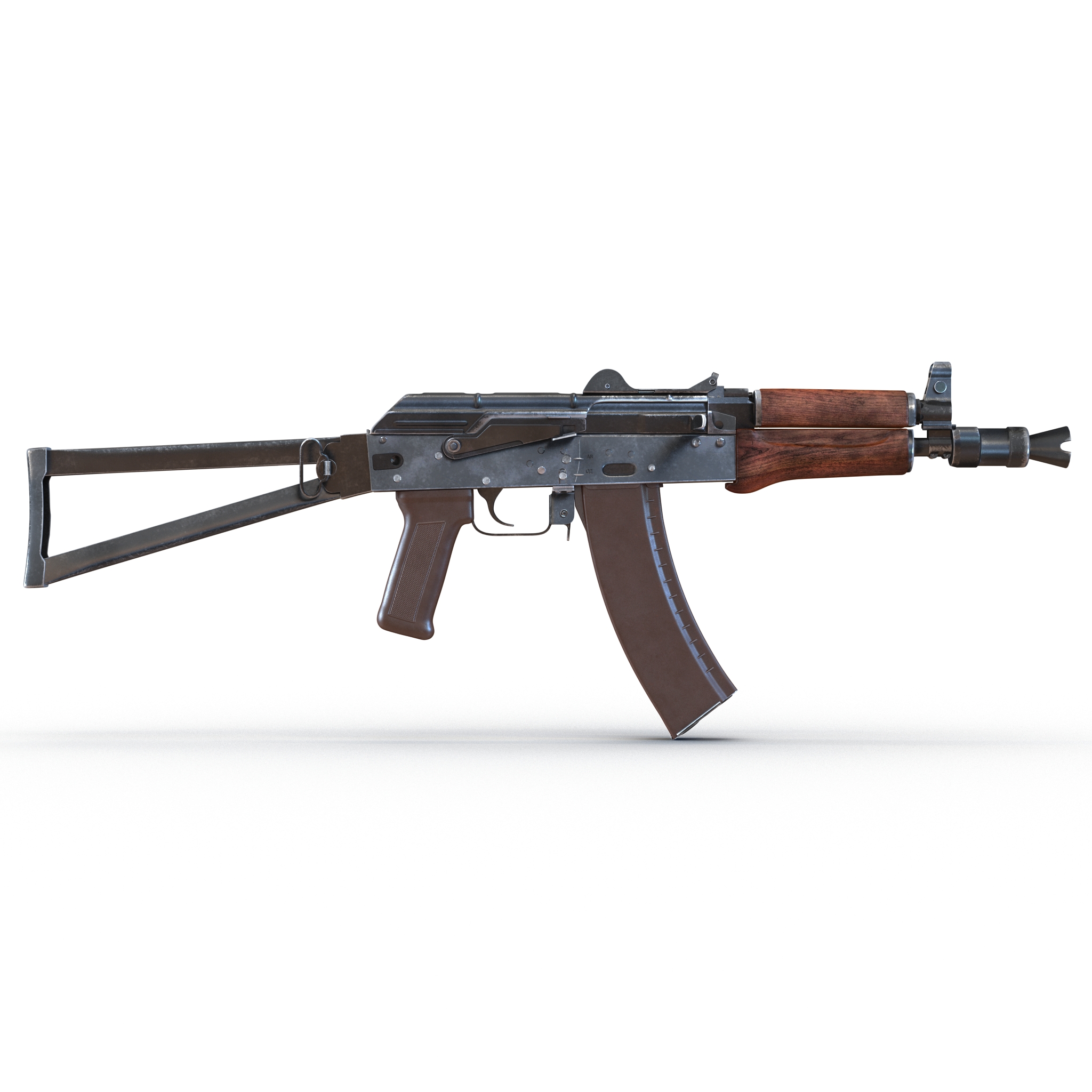 3D Assault Rifle AKS 74U