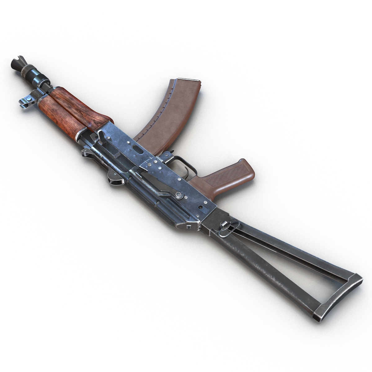 3D Assault Rifle AKS 74U