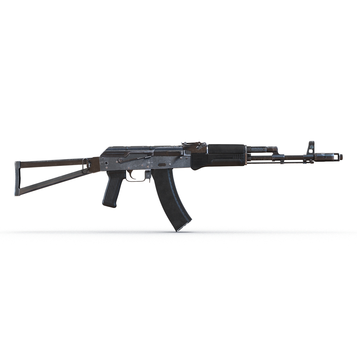 3D model Assault Rifle AKS 74