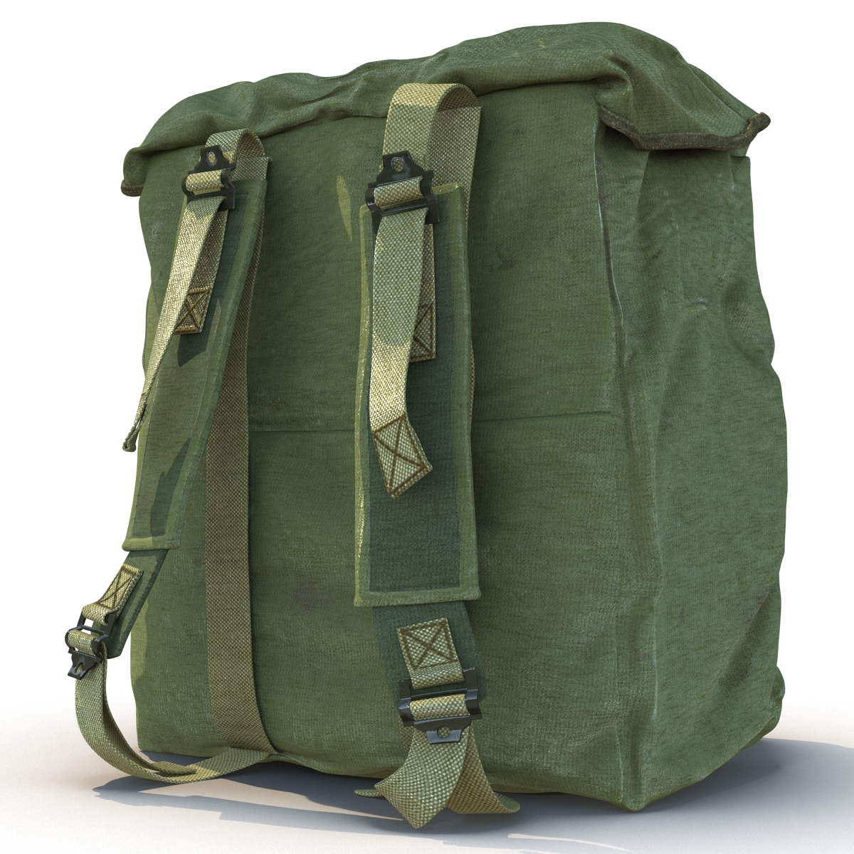 3D Army Backpack model