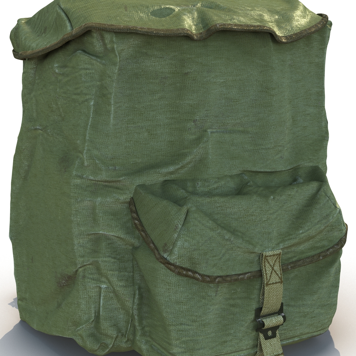 3D Army Backpack model