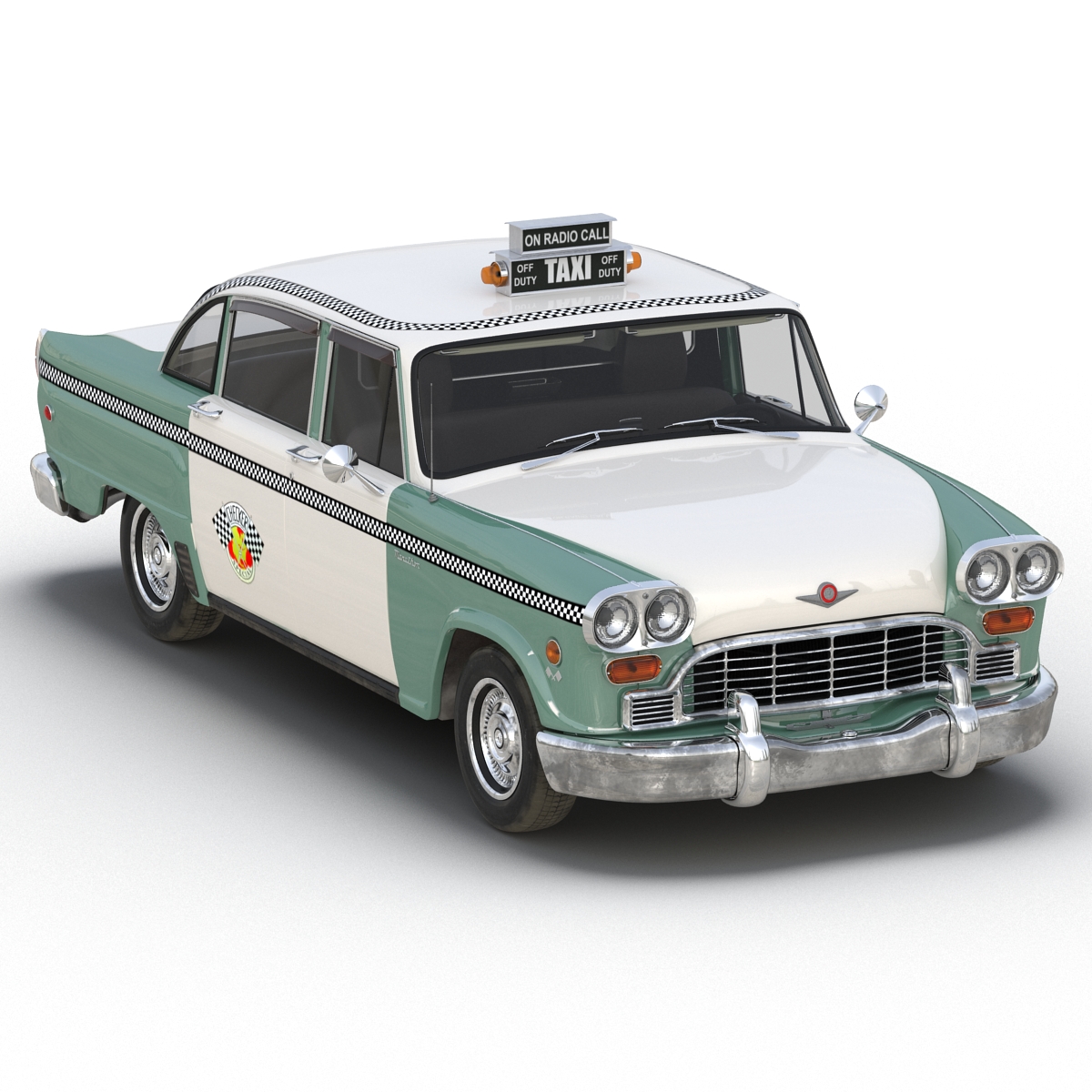 3D model Checker Taxicab 1982