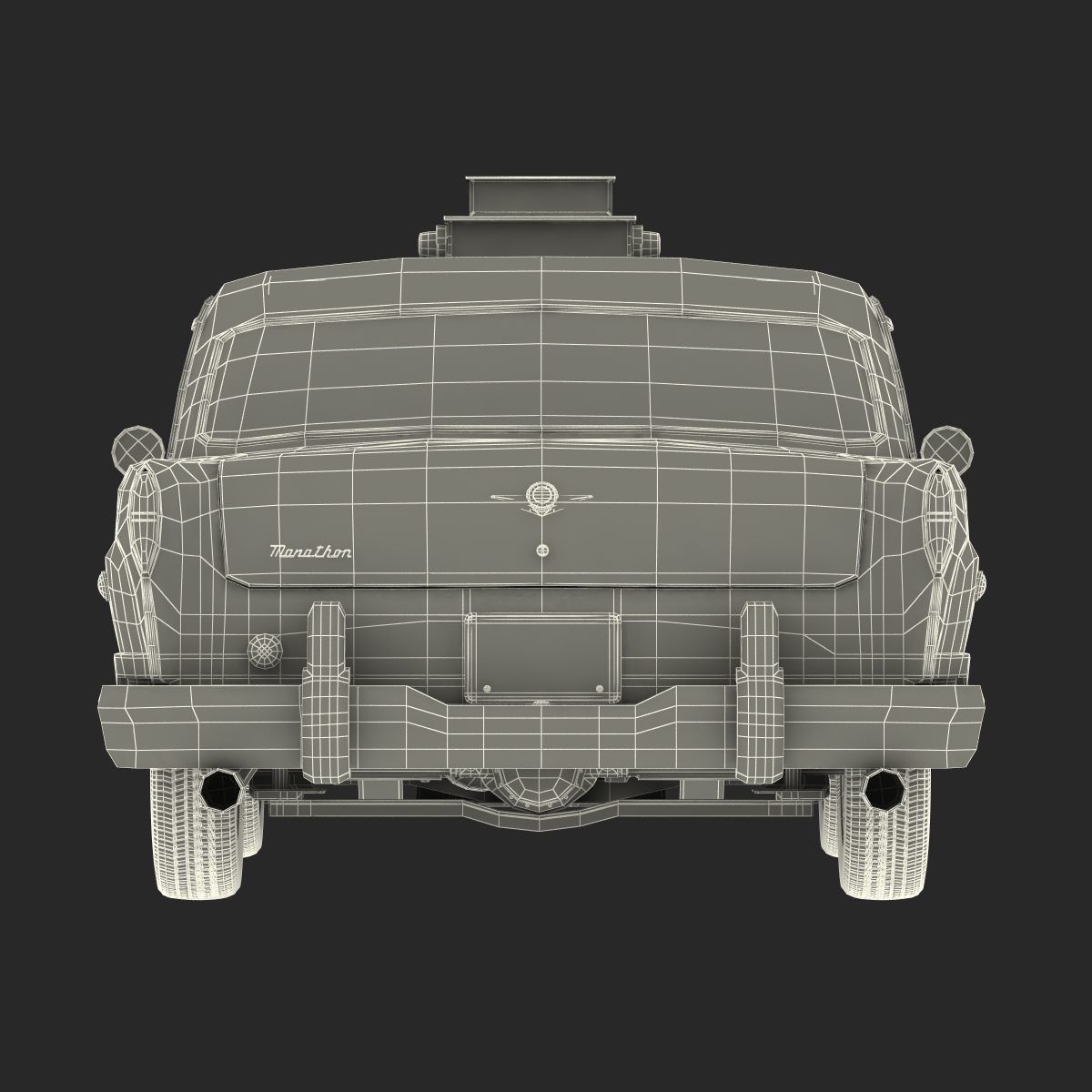 3D model Checker Taxicab 1982