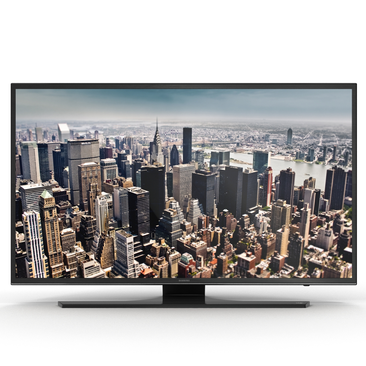 3D model Samsung 4K UHD JU6500 Series Smart TV 40 inch