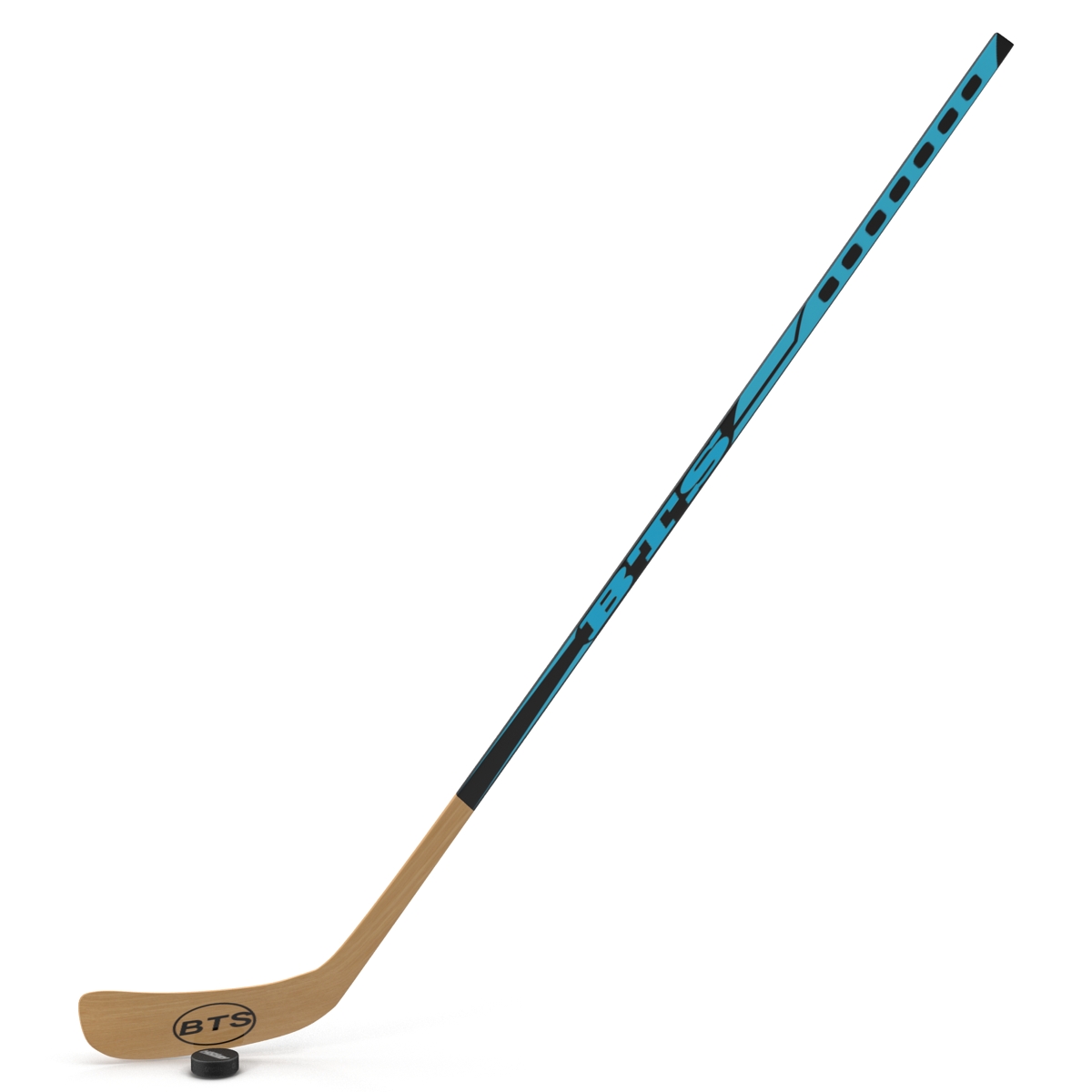 3D Hockey Stick and Puck