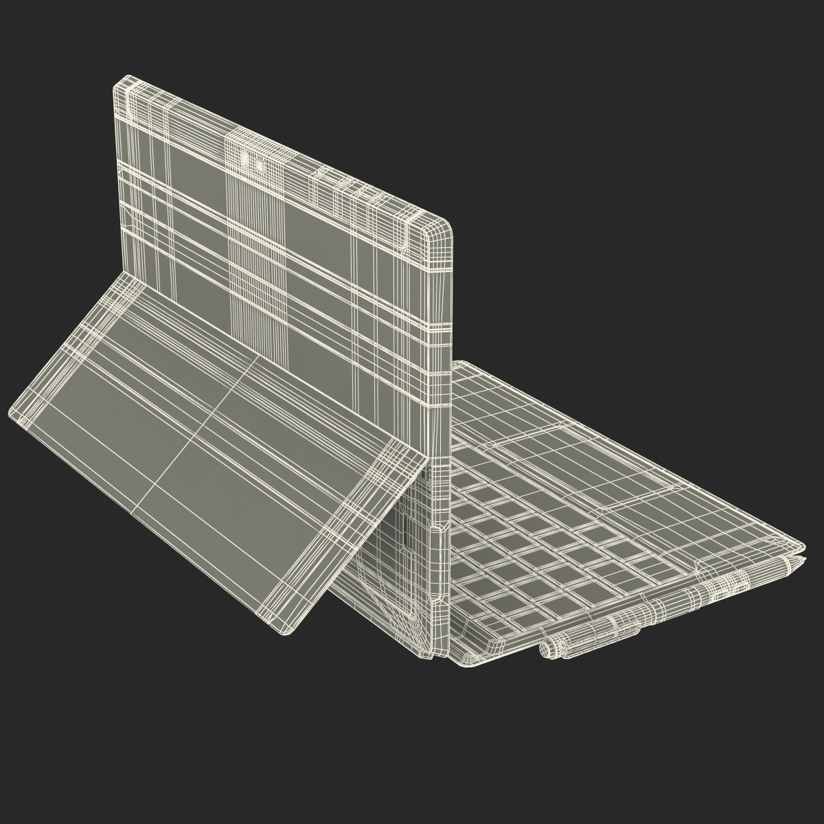 3D Microsoft Surface 3 Rigged