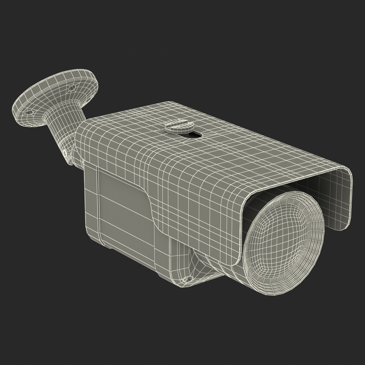 3D CCTV Camera 4 model