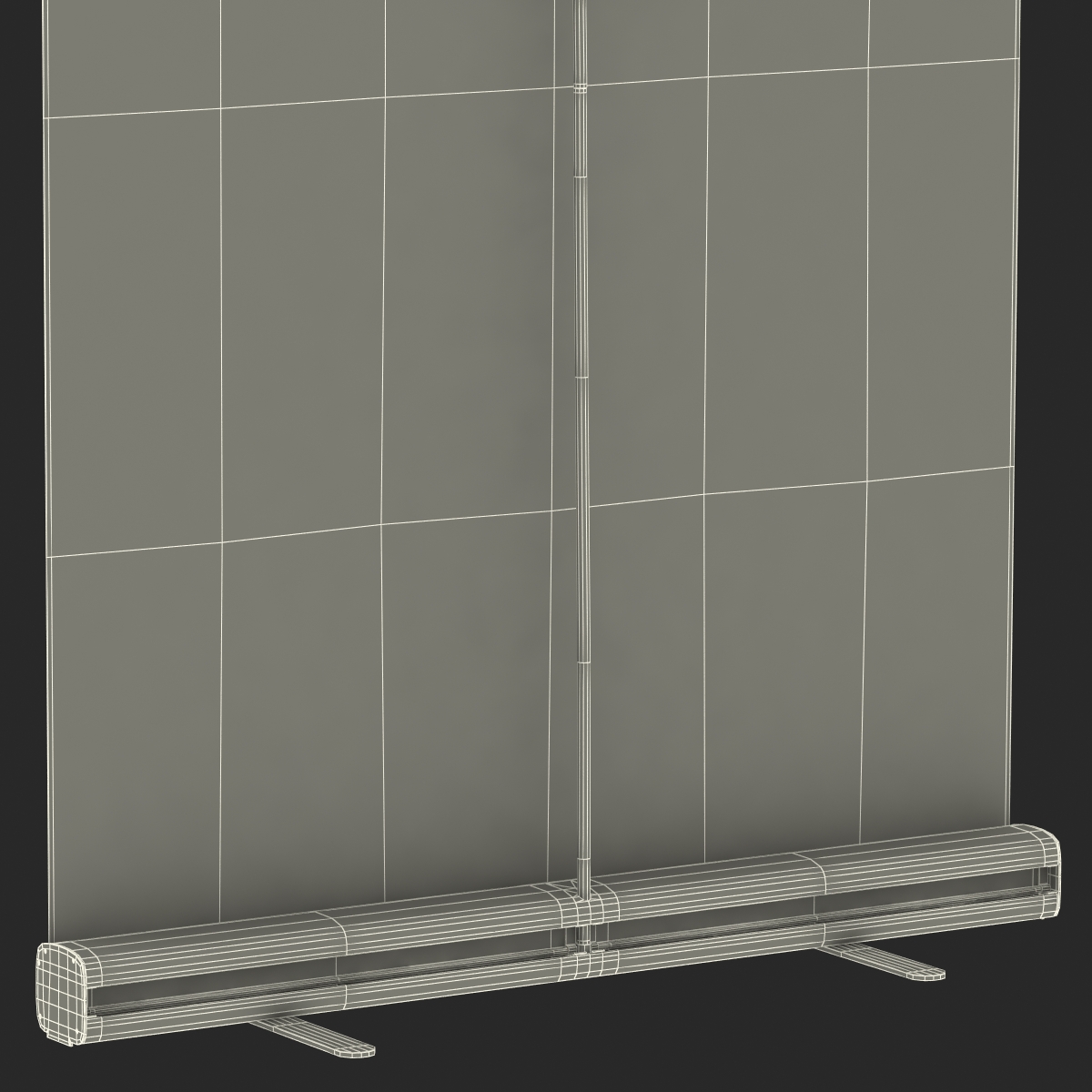 Banner Stand 2 3D model