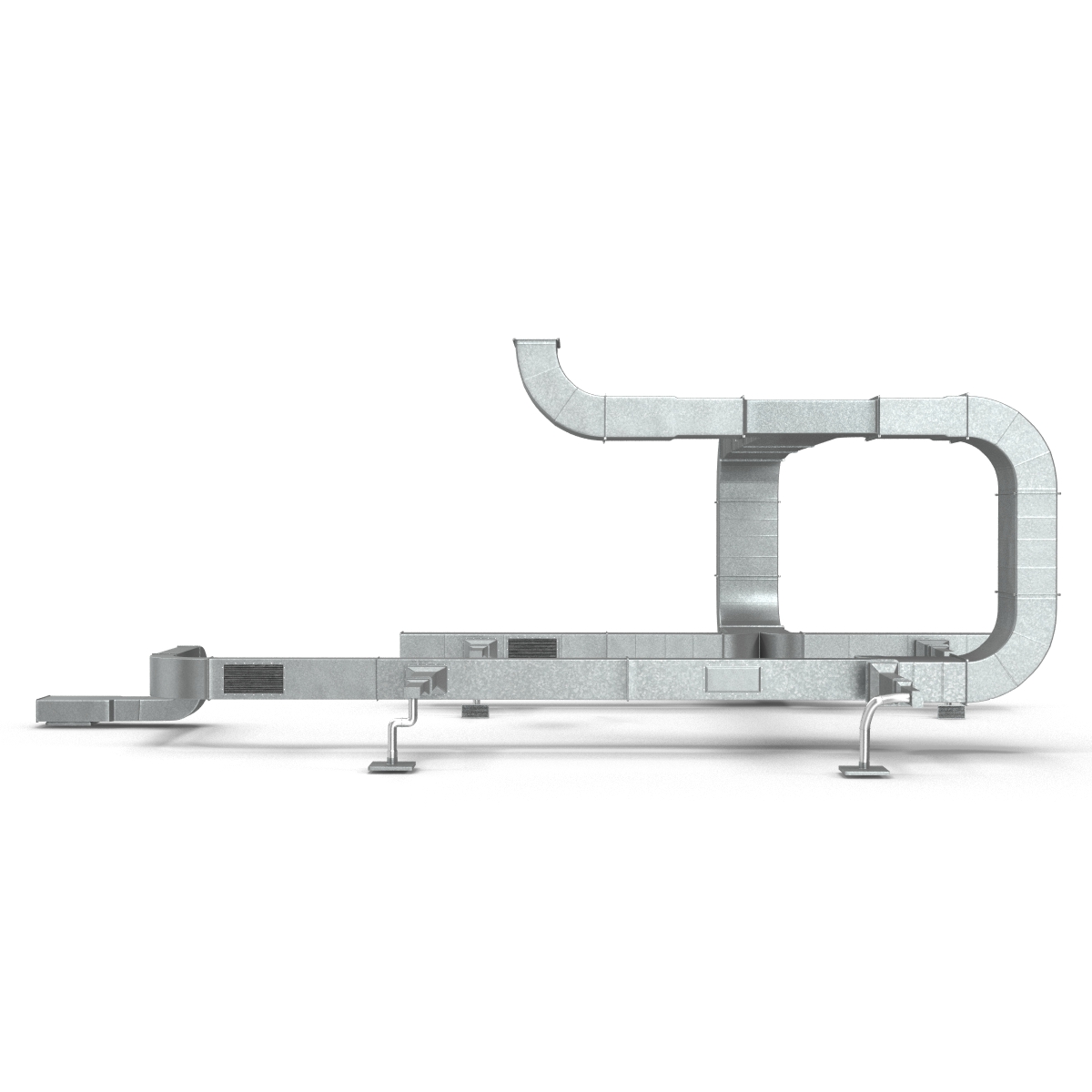 Air Conditioning Ducting 3D model