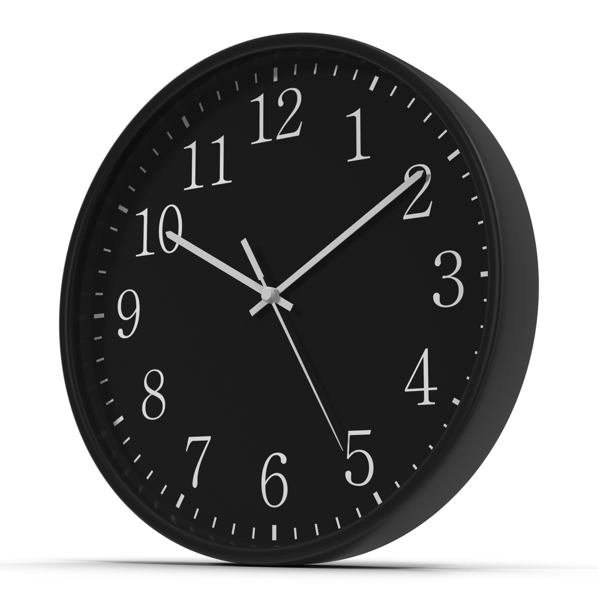 3D model Office Clock 2 Black