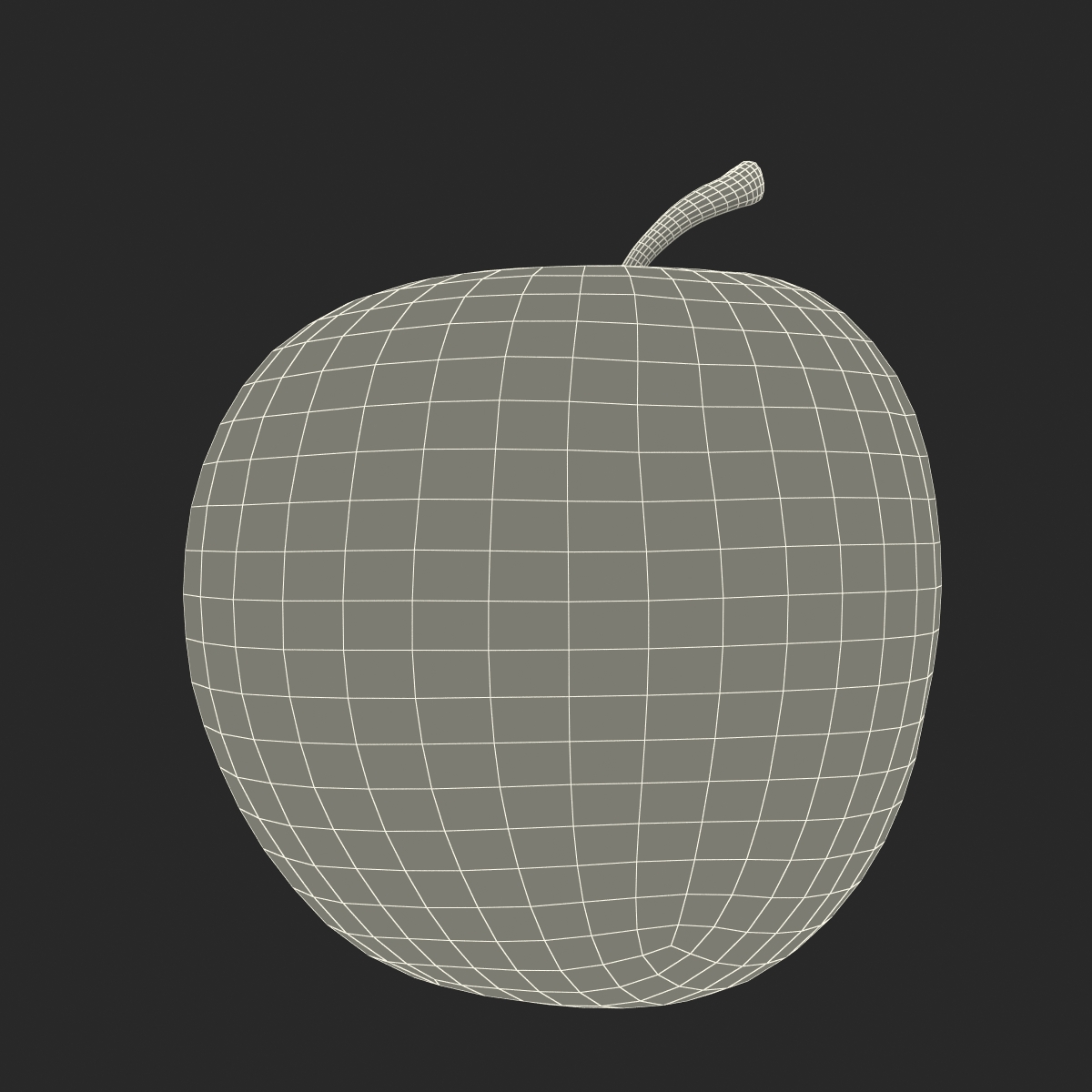 3D Apple Fruit