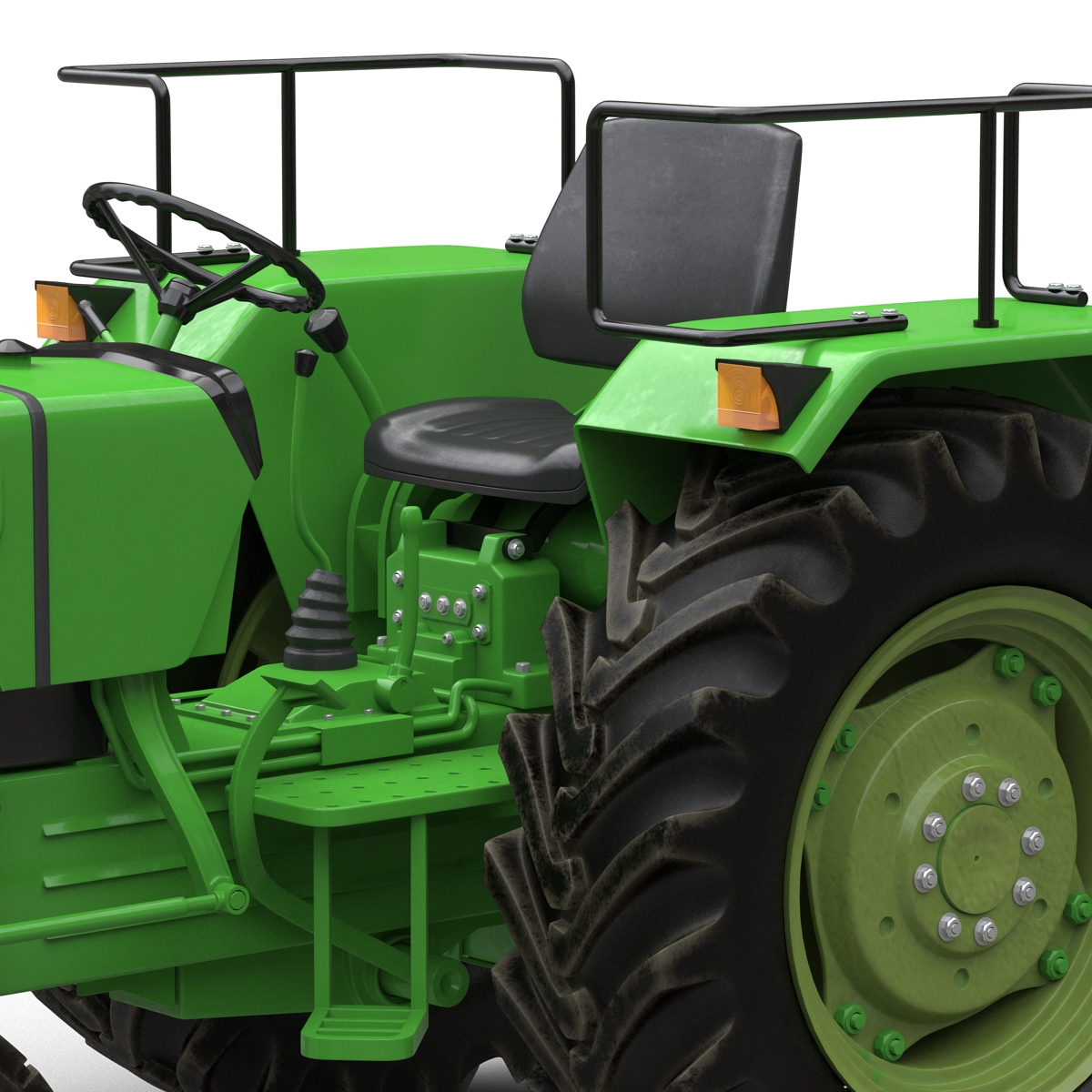 3D model Generic Tractor