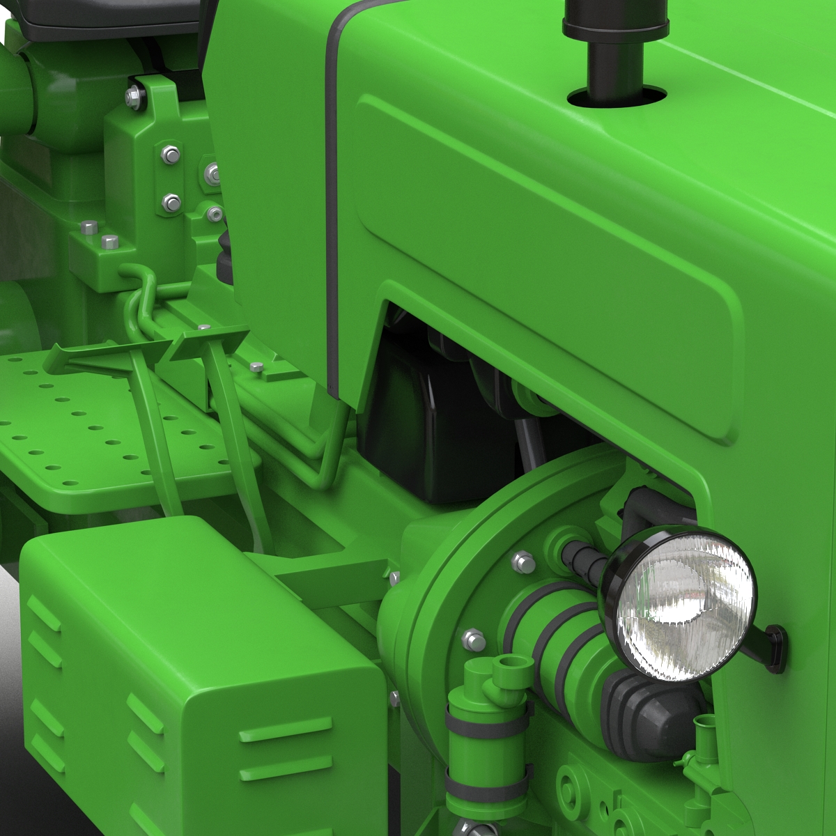 3D model Generic Tractor