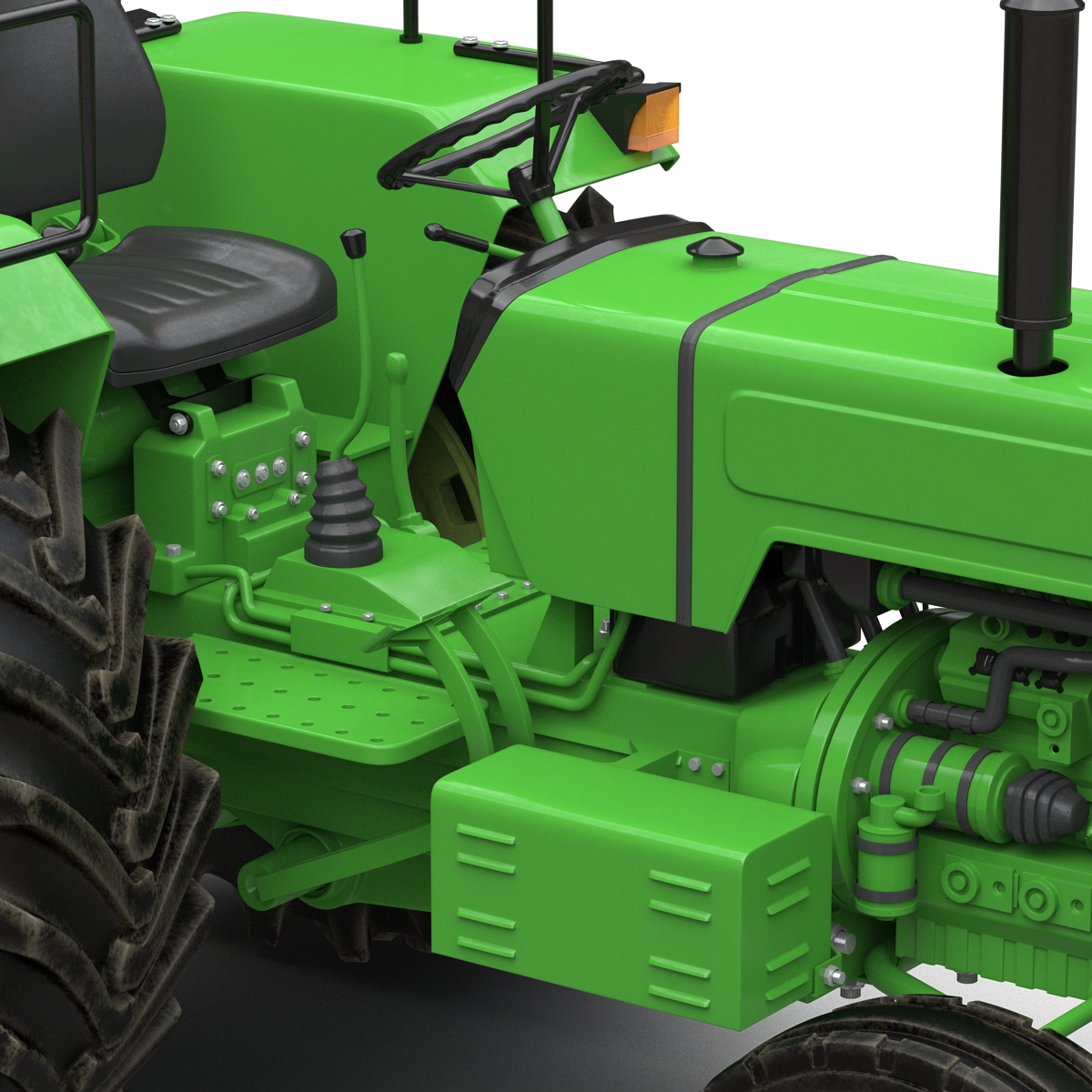 3D model Generic Tractor