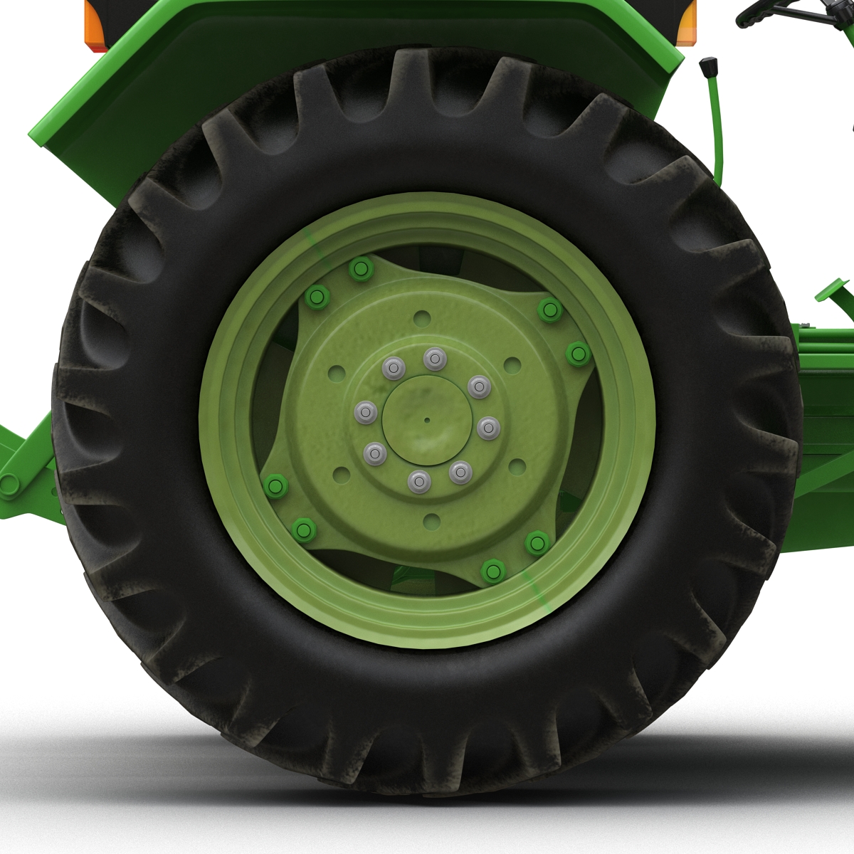 3D model Generic Tractor