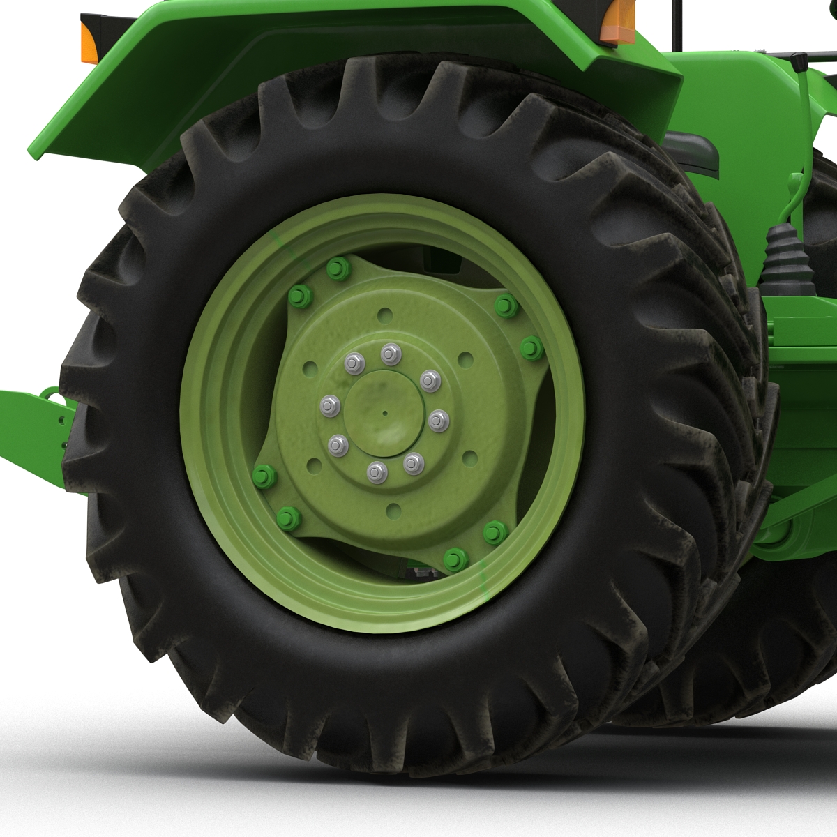 3D model Generic Tractor