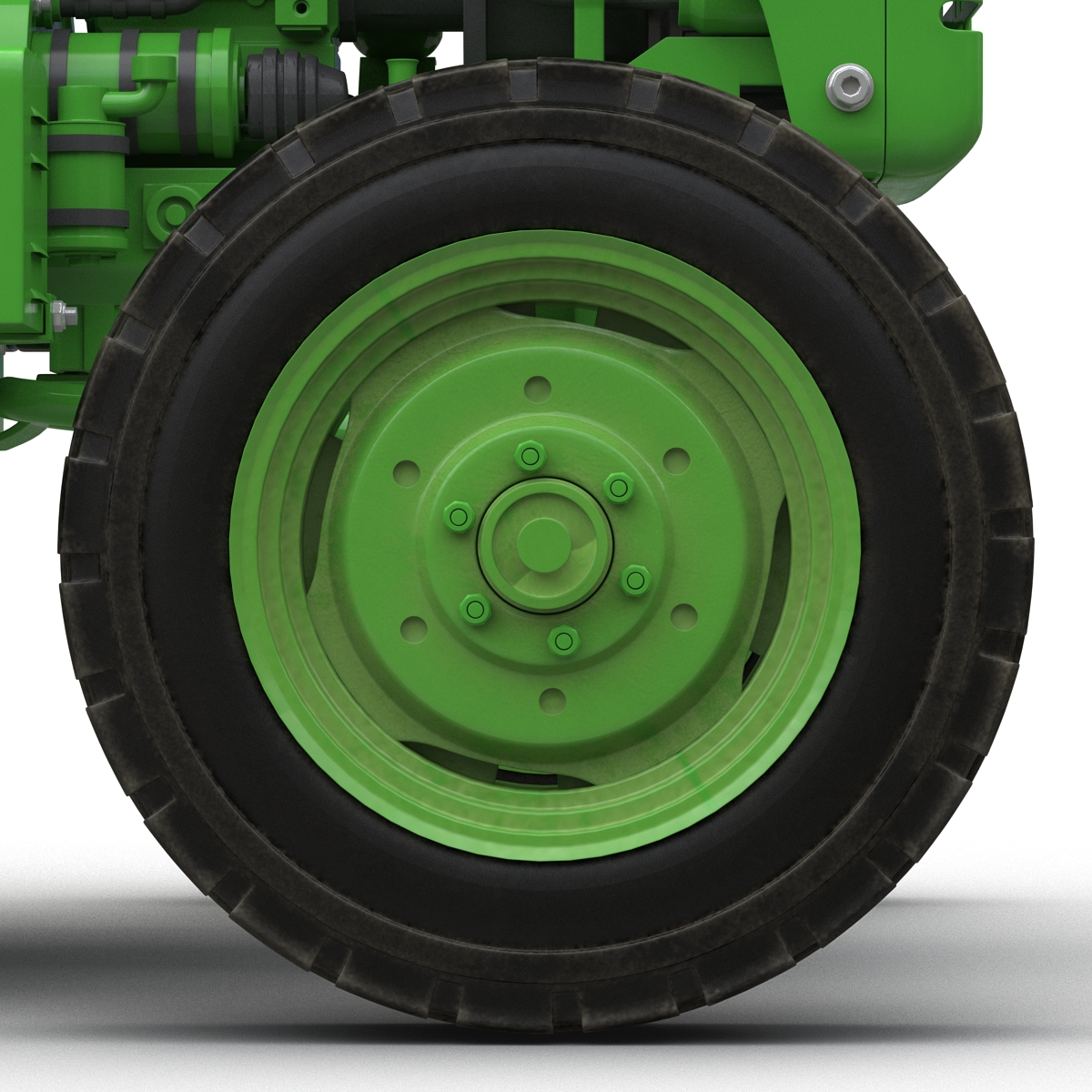 3D model Generic Tractor