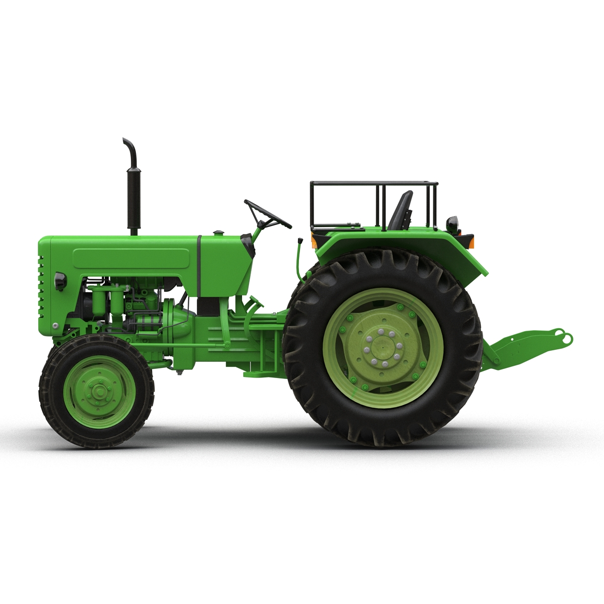 Generic Tractor Rigged 3D