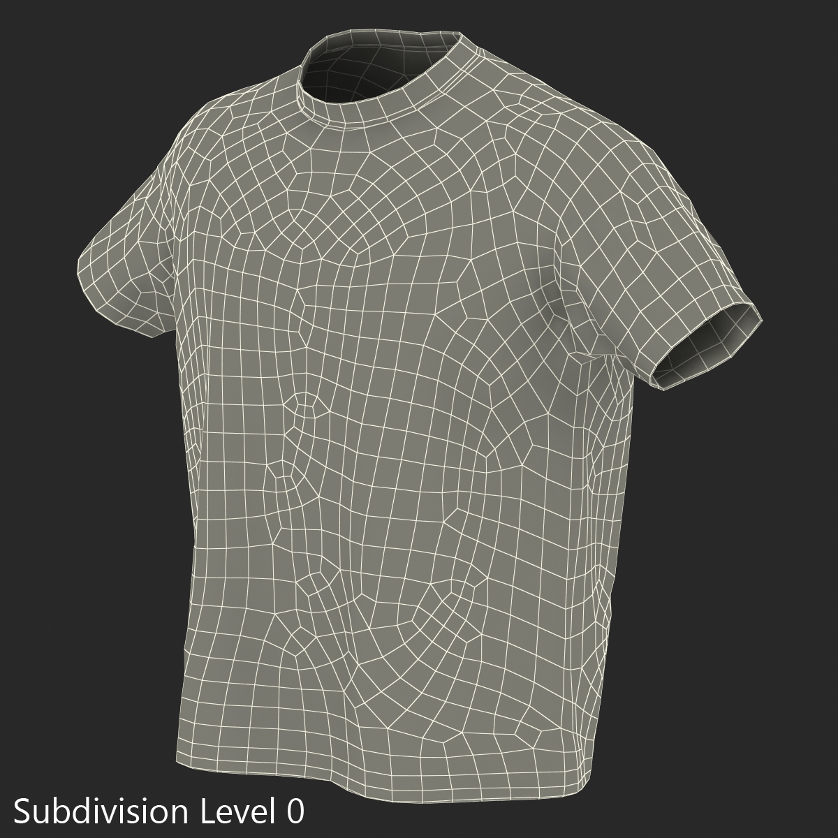 3D model TShirt Red