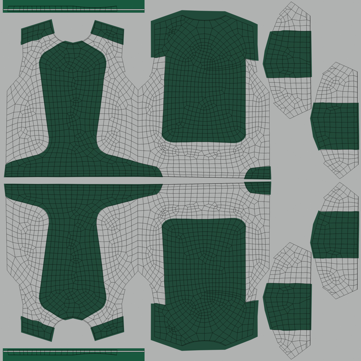 TShirt Green 3D