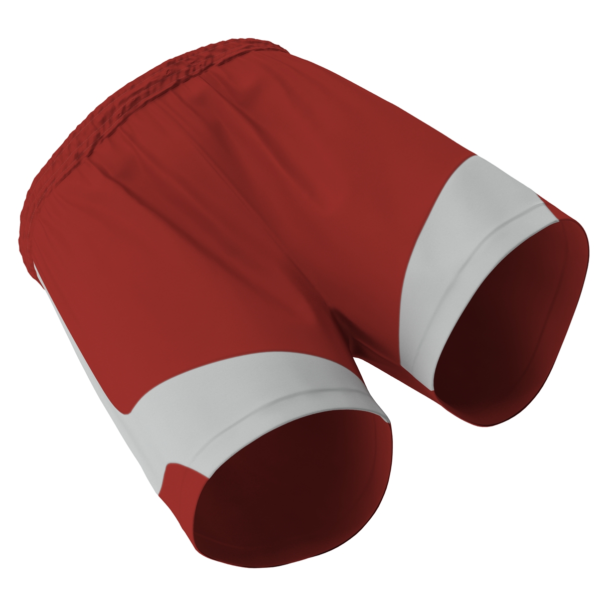 3D model Soccer Uniform Red 2