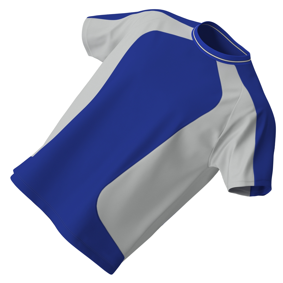 3D Soccer Uniform Blue 2