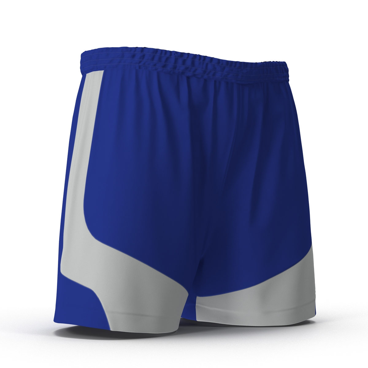 3D Soccer Uniform Blue 2