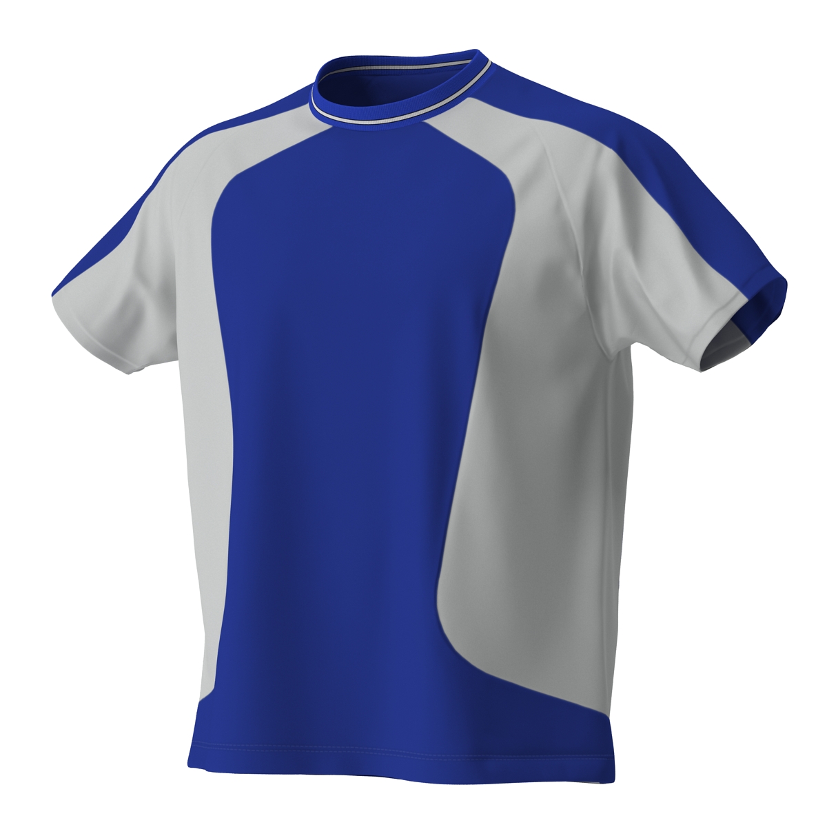 Soccer Uniform Blue 3D model