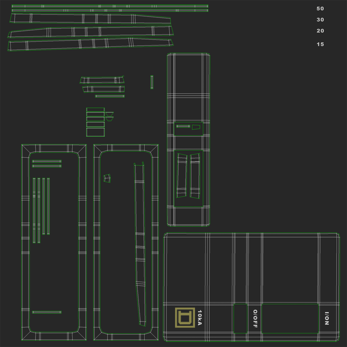 3D model Fuse Box