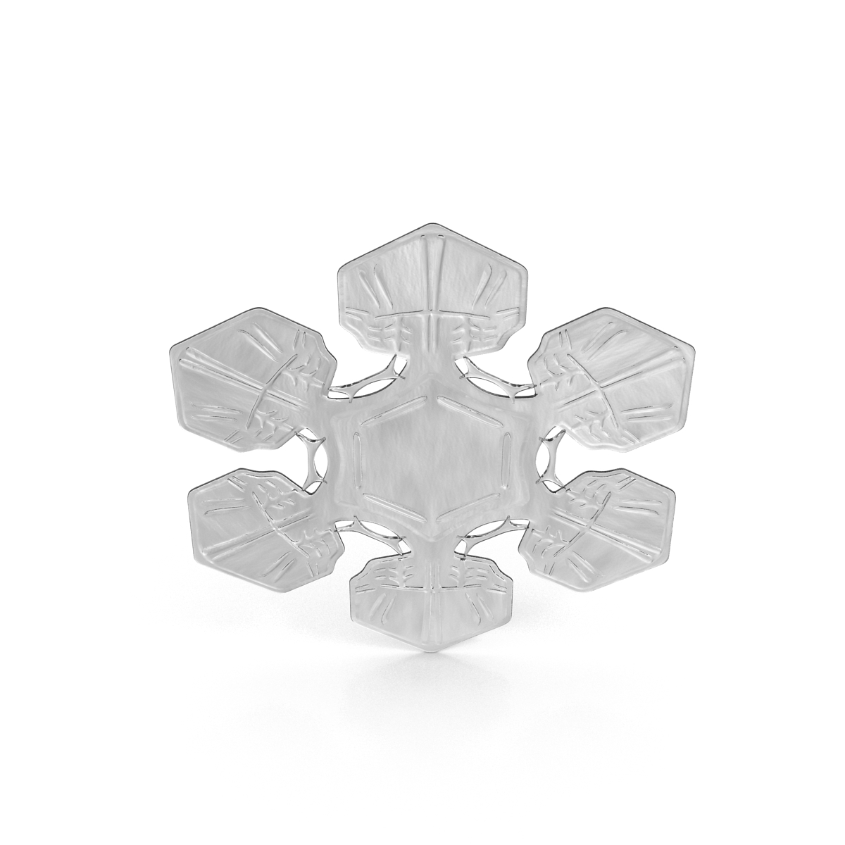 Snowflake 3D model