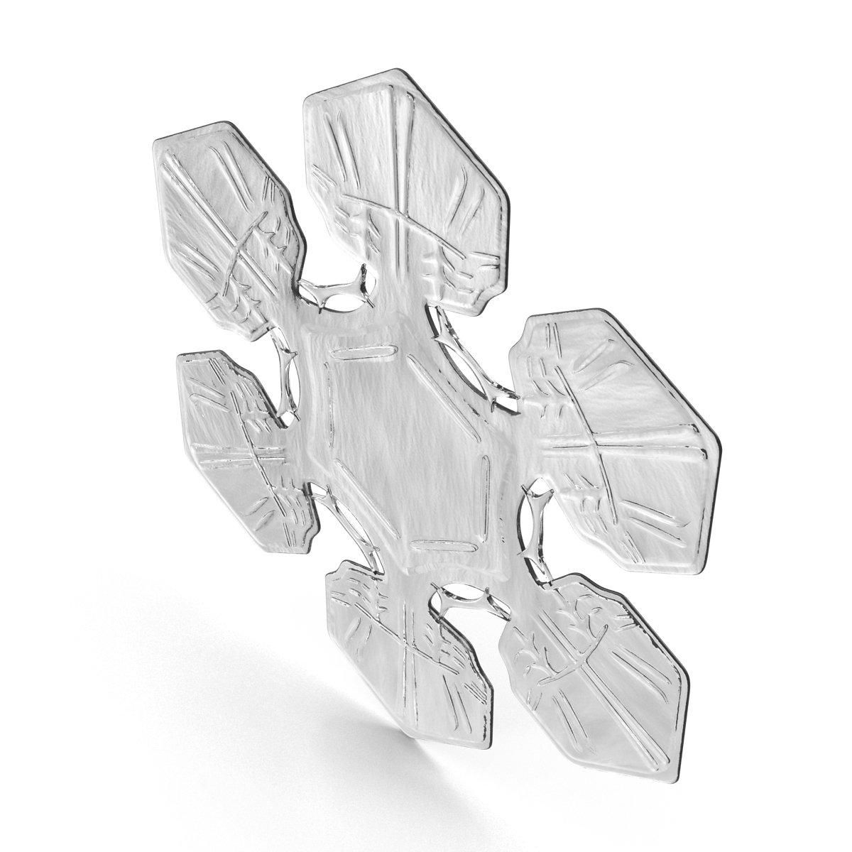 Snowflake 3D model