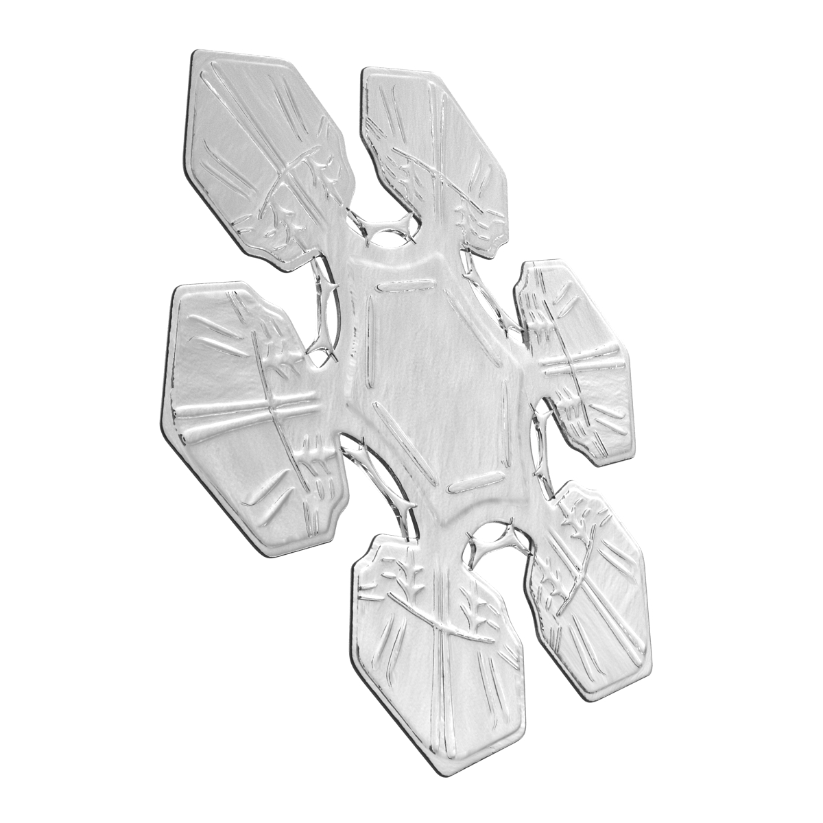 Snowflake 3D model