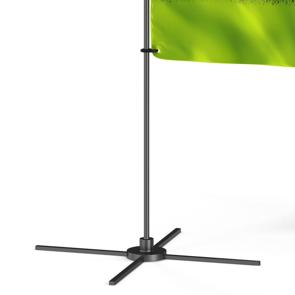 Banner Stand 5 Generic 3D