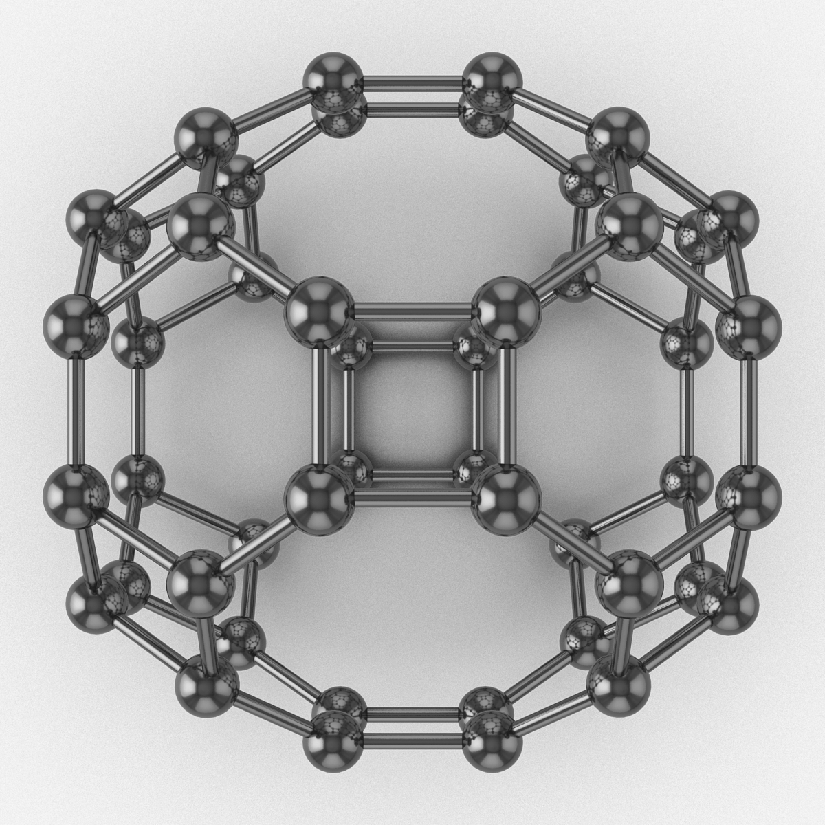 Buckyball 3D model