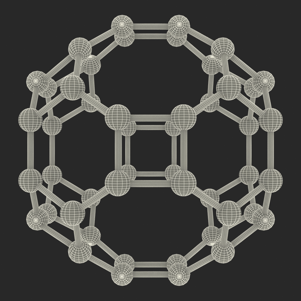 Buckyball 3D model