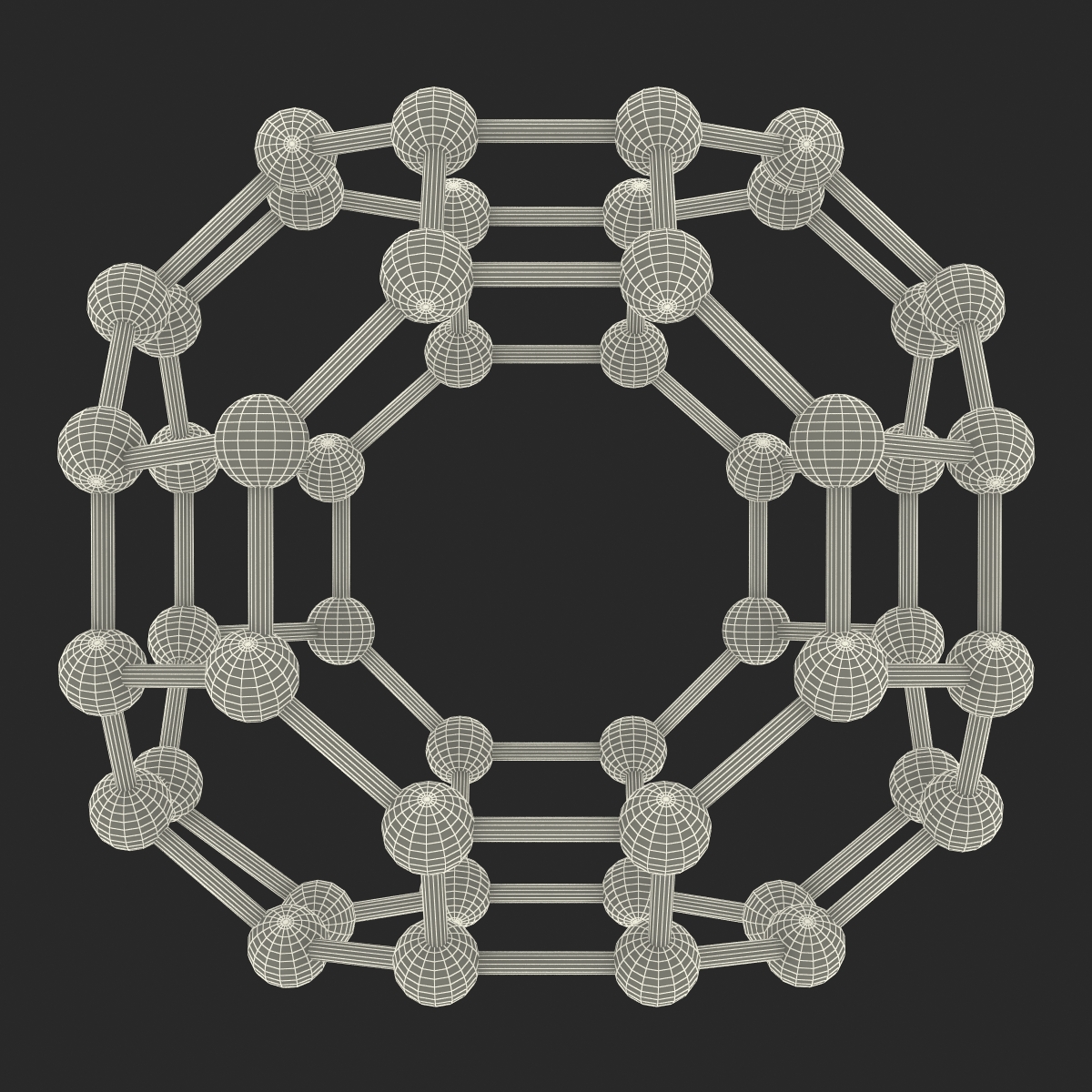 Buckyball 3D model