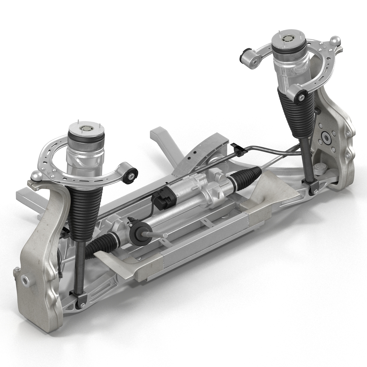 Tesla Model S Front Suspension 3 3D