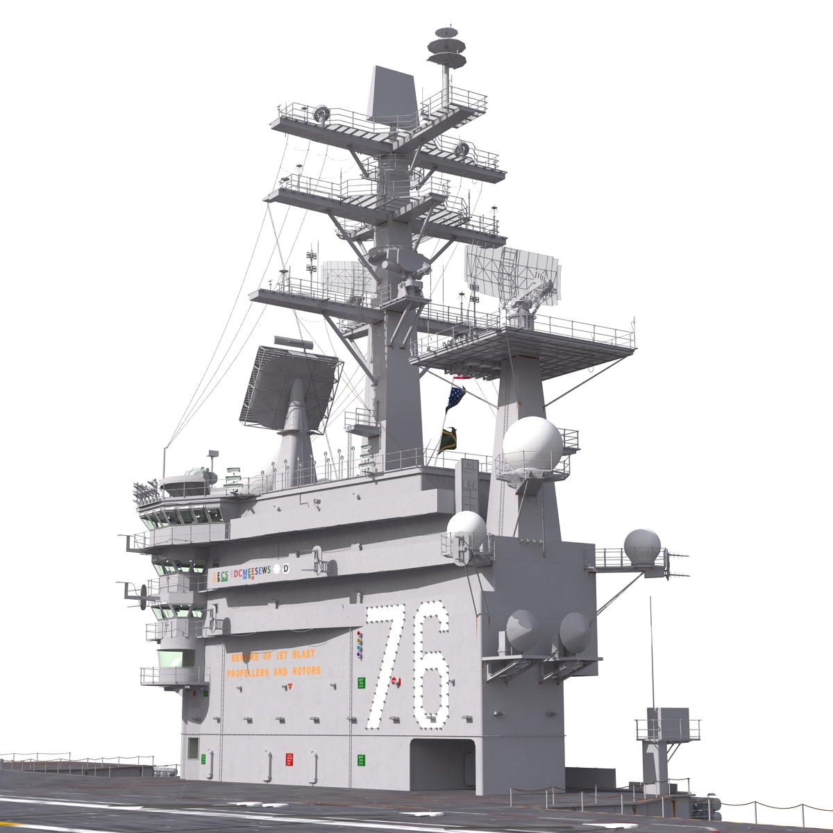 USS Ronald Reagan CVN 76 3D model