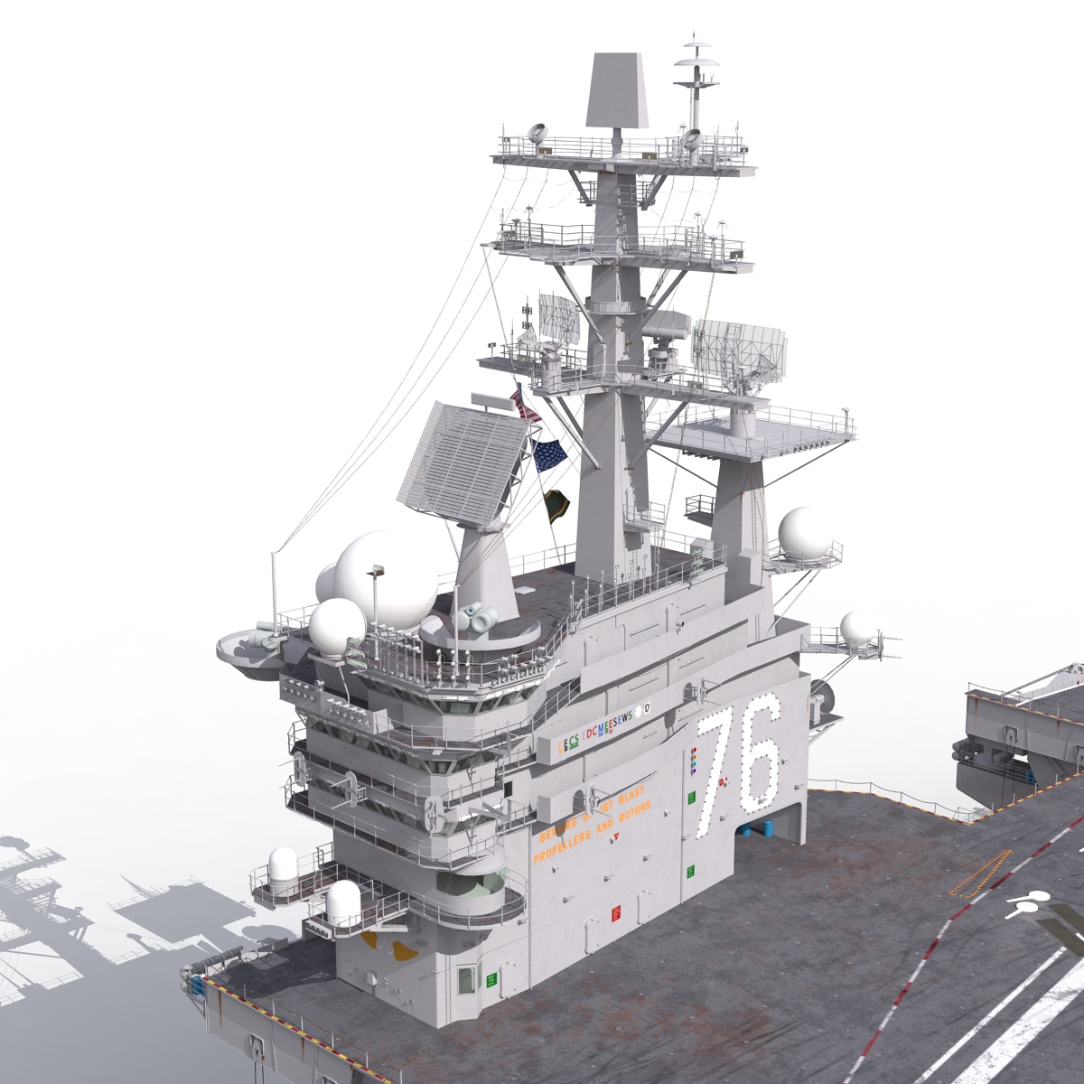 USS Ronald Reagan CVN 76 3D model