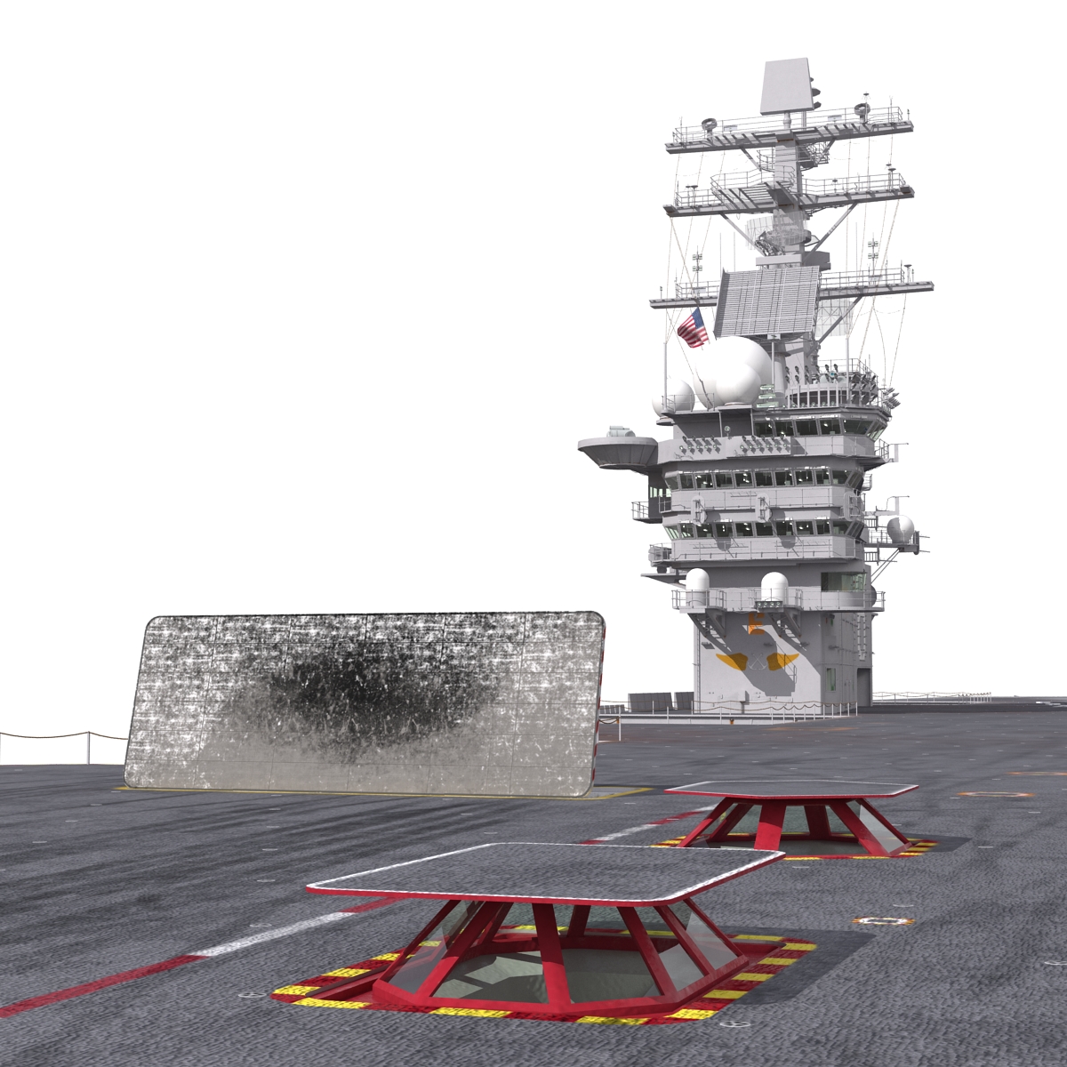 USS Ronald Reagan CVN 76 3D model