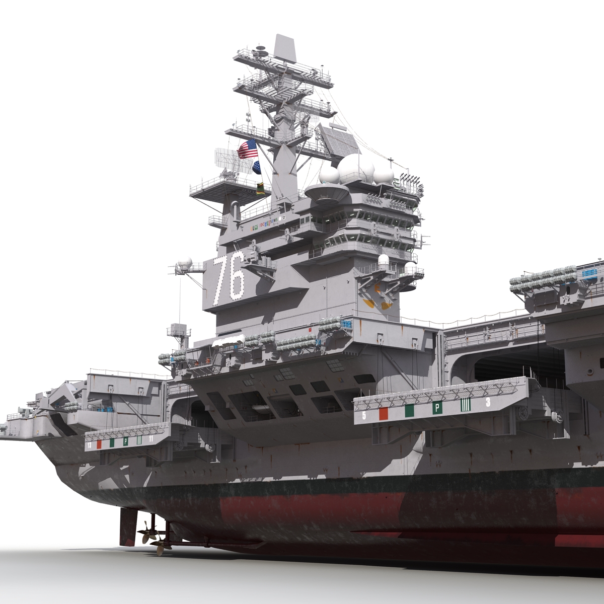 USS Ronald Reagan CVN 76 3D model