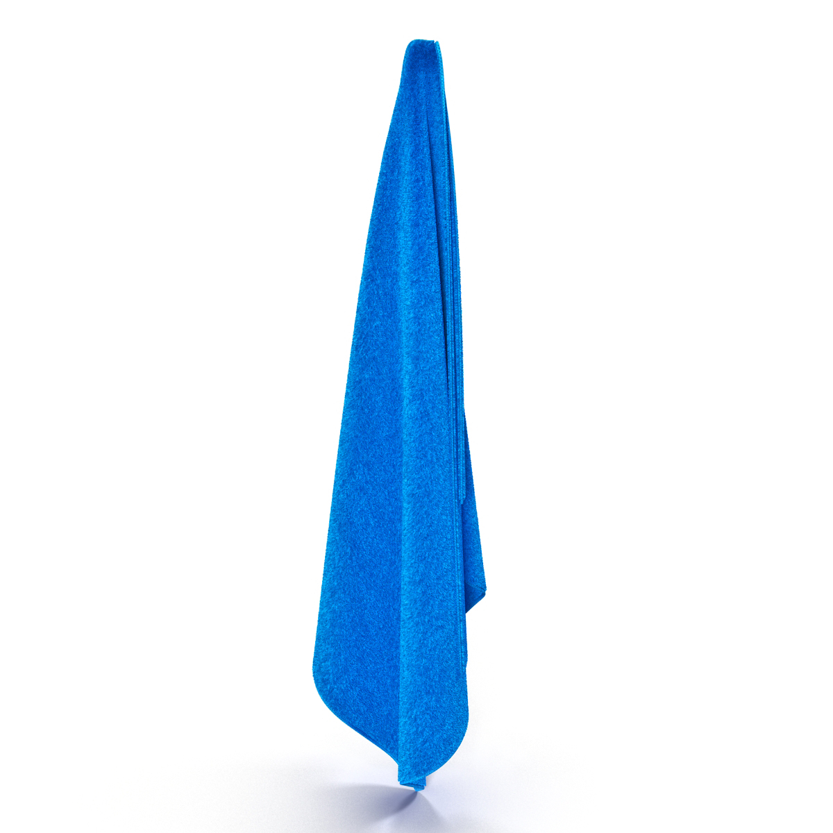 Hanging Bathroom Towel Blue 3D