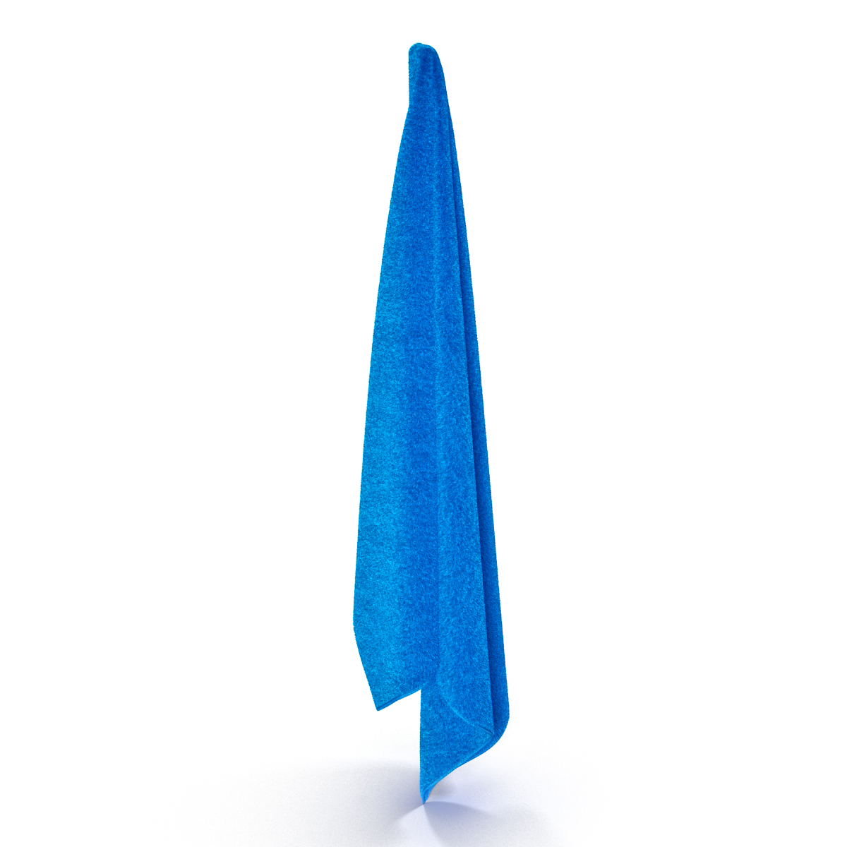 Hanging Bathroom Towel Blue 3D