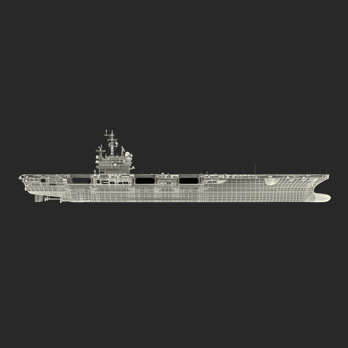 USS Ronald Reagan CVN 76 3D model